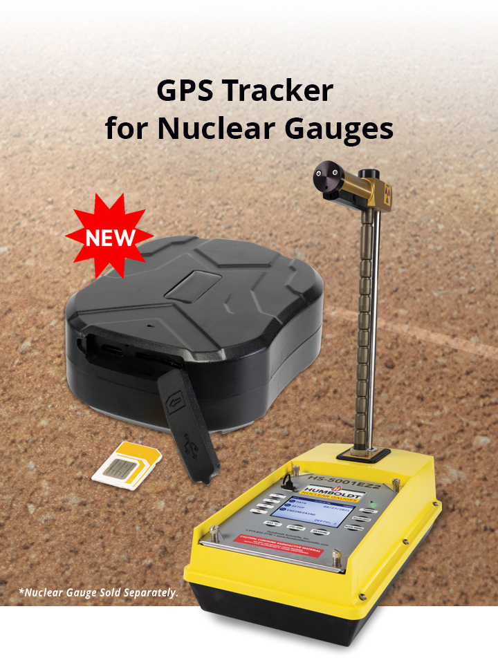 GPS Tracker for Nuclear Gauges