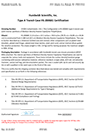 HS-200681 Type A Certificate & Package Closure Document